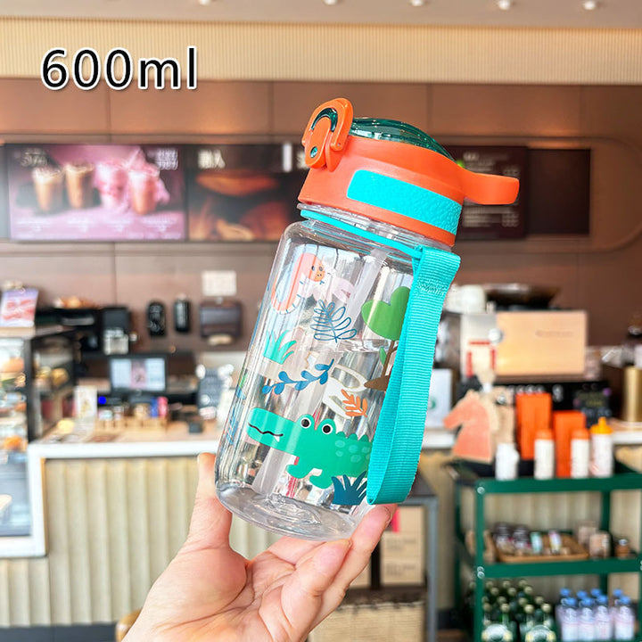 Women's Child-Friendly Drinking Bottle with Dinosaur Design Stornfield