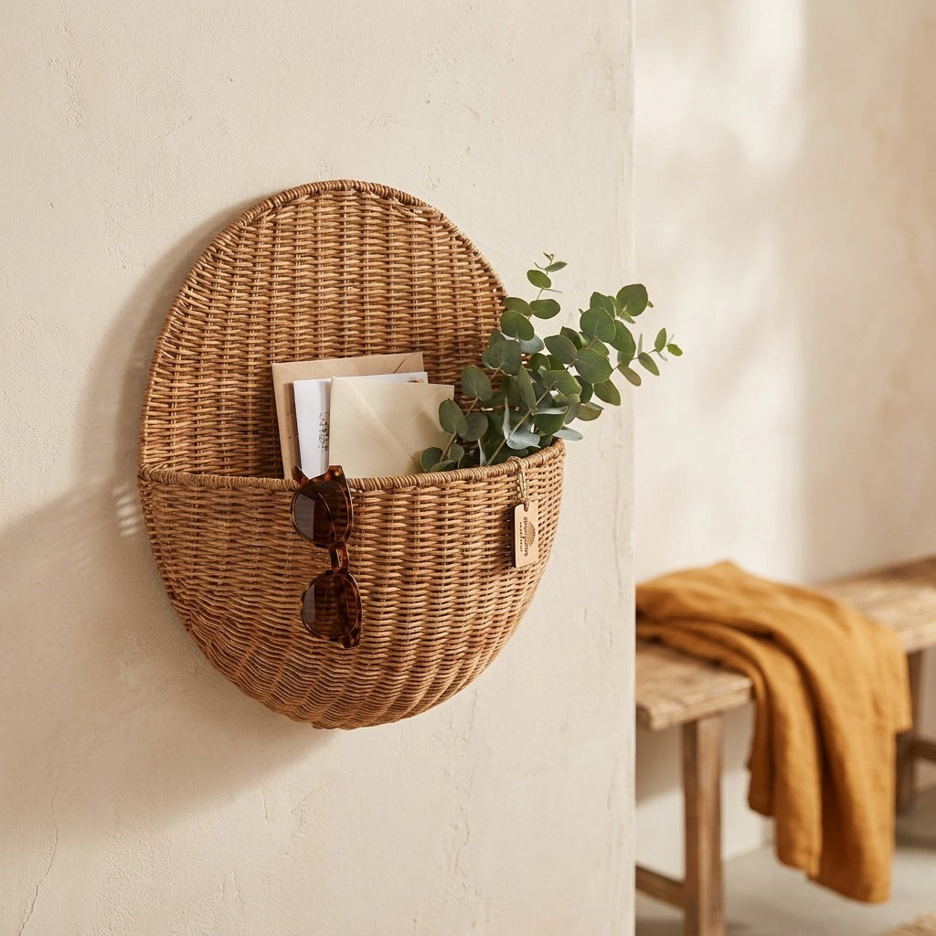 Wall basket for stylish storage Stornfield