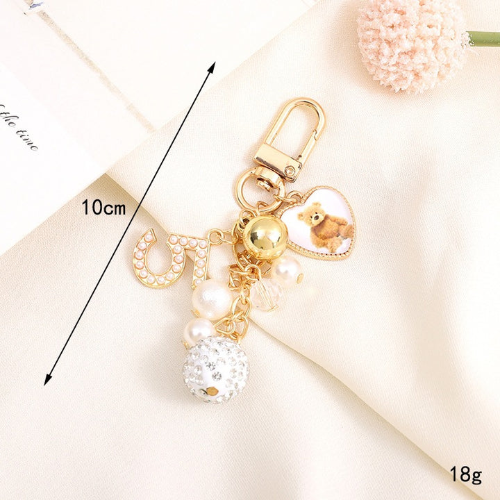 Playful keychain with teddy bear motif Stornfield