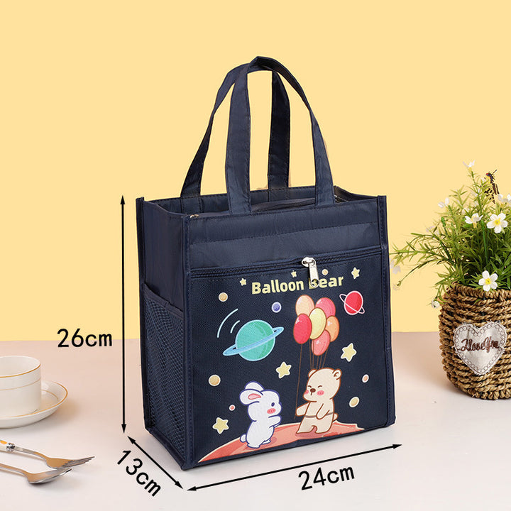 Insulated Bear-Themed Lunch Tote Stornfield