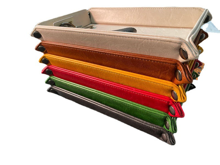 Stylish Leather Organizer Tray Stornfield