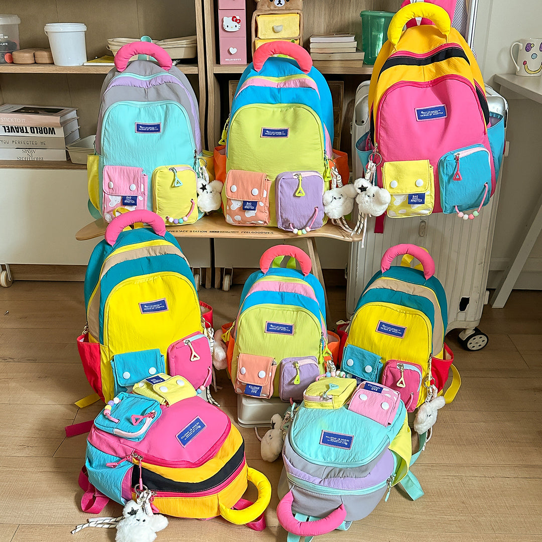 Colorful Multi-Pocket Backpack Stornfield