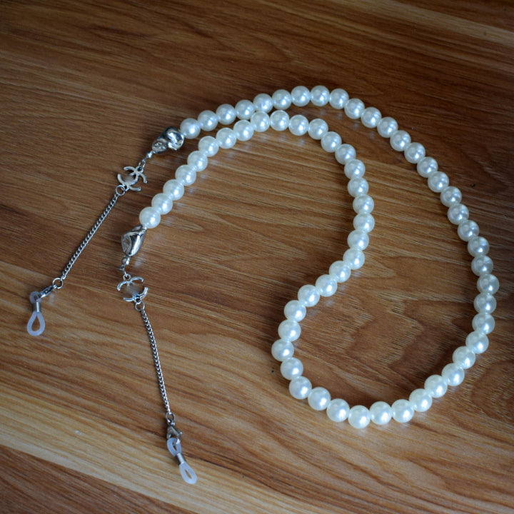 Elegant Faux Pearl Eyewear Chain Stornfield