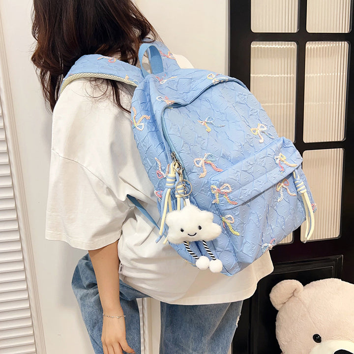 Creative Bow Patterned Backpack Stornfield
