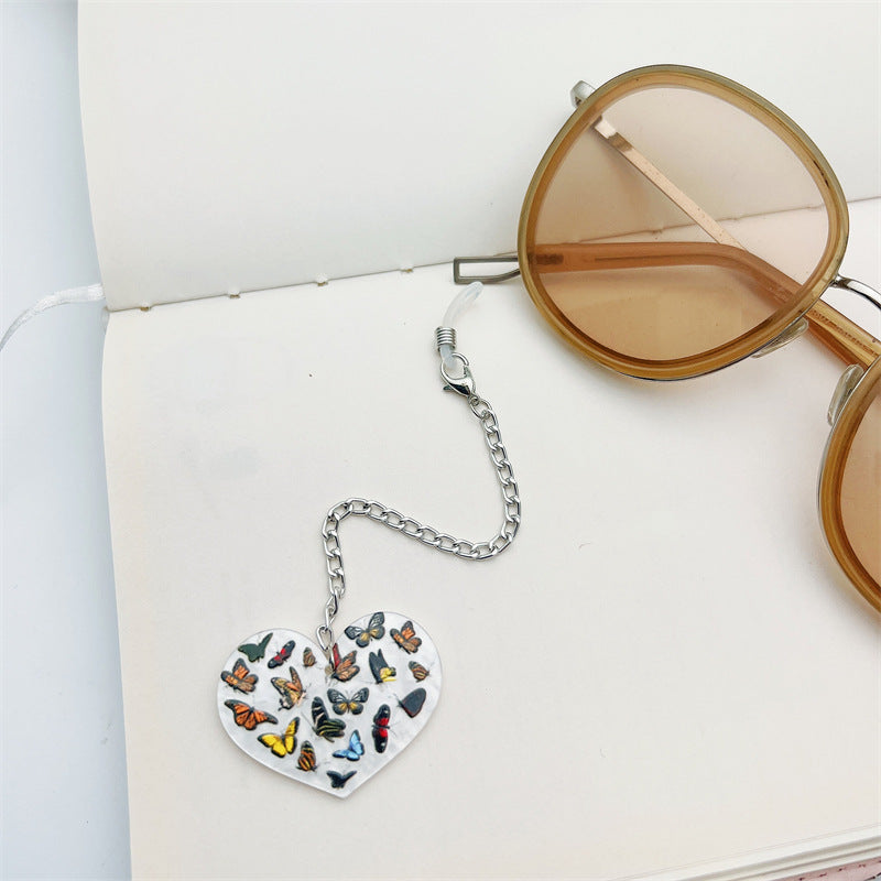Heart-Designed Eyewear Chain Holder Stornfield