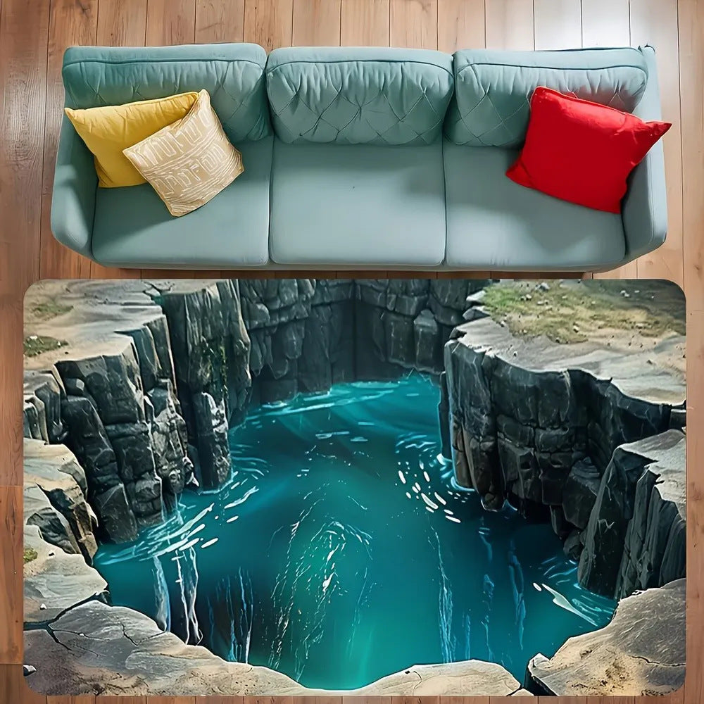 Abstract Floor Mat