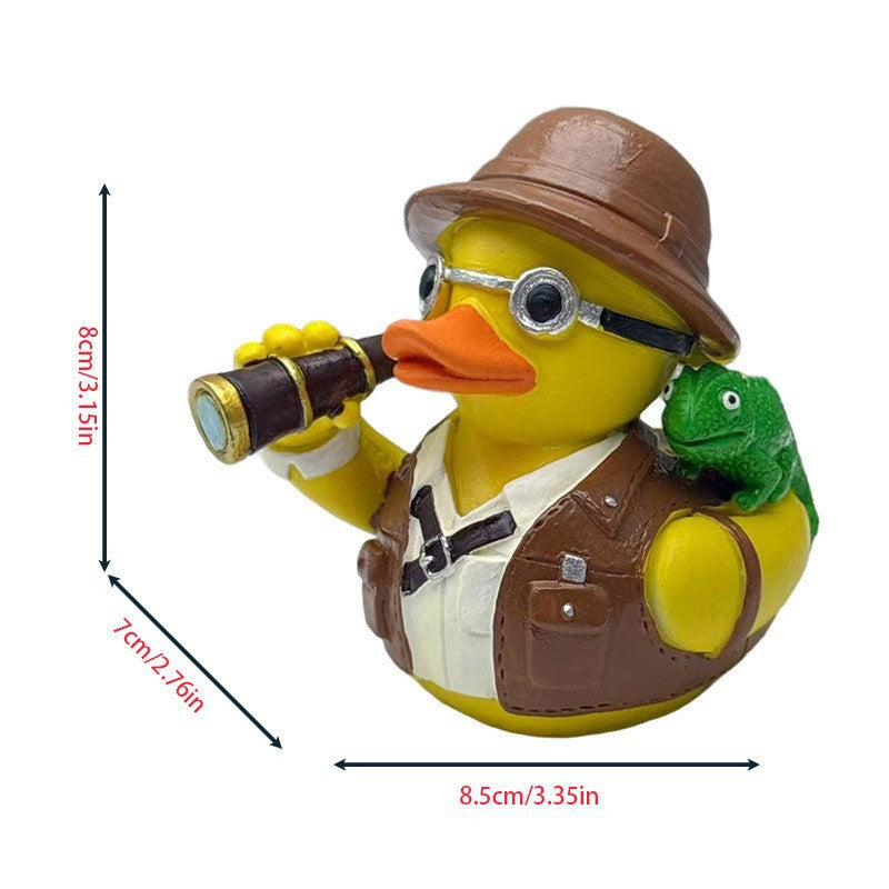 Funny Decor Rubber Duck with Sprinkles Stornfield