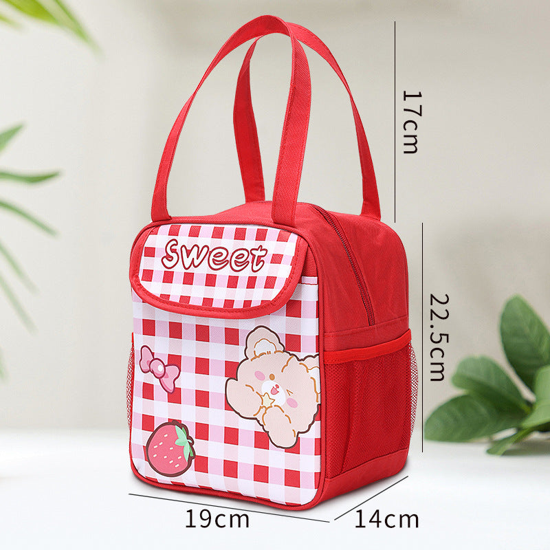 Cute Cartoon Insulated Lunch Bag
