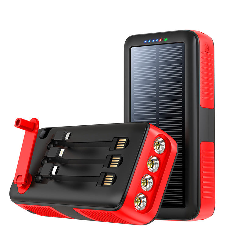 Solar Powerbank with Multifunctional LED Lights Stornfield
