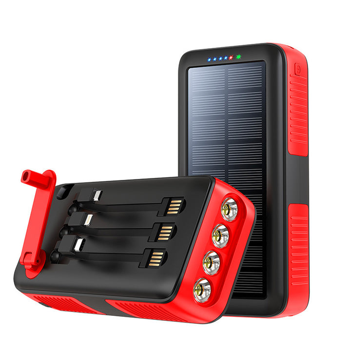 Solar Powerbank with Multifunctional LED Lights Stornfield