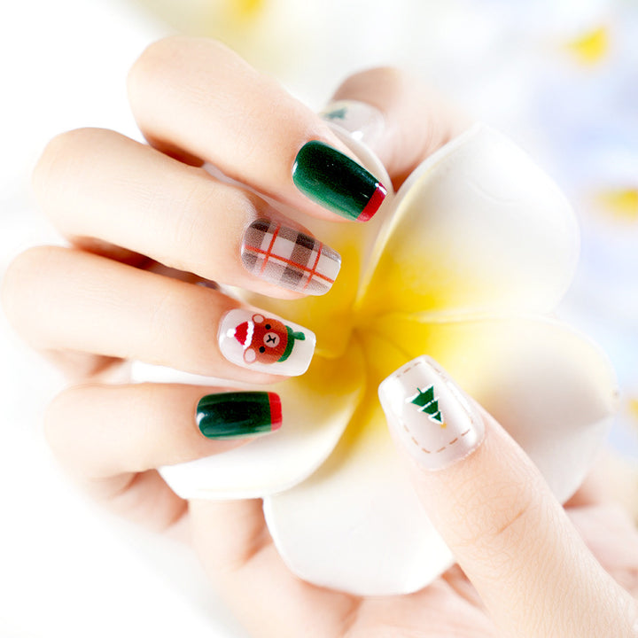Festive Themed Press-On Nail Set Stornfield