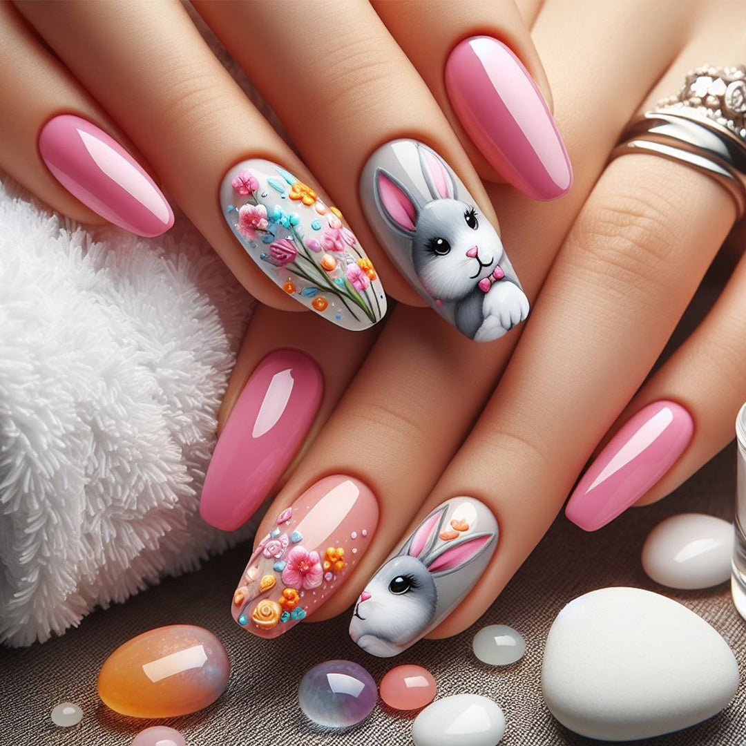 Whimsical Bunny Nail Art Kit Stornfield