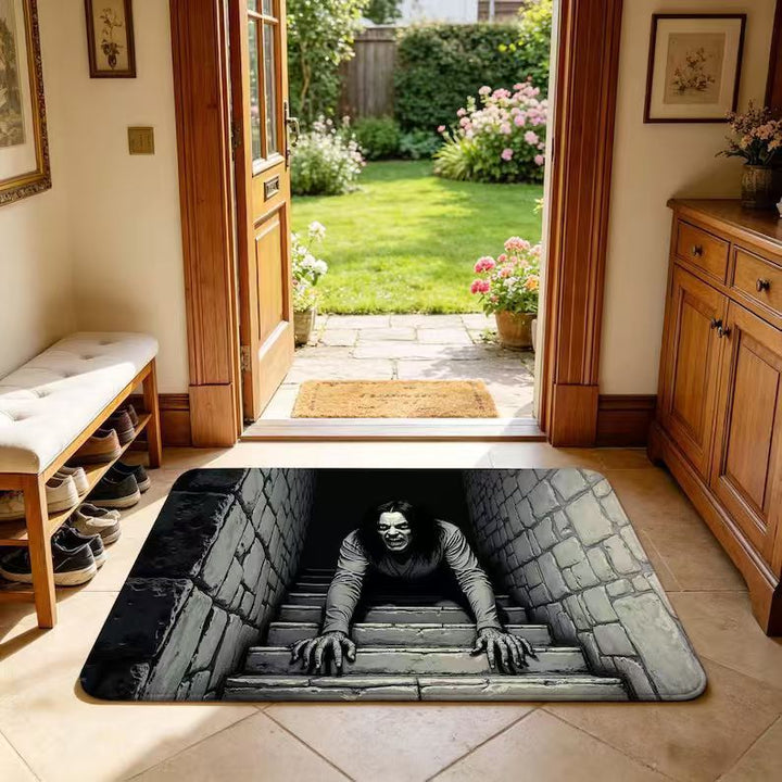 3D Horror-Inspired Entrance Mat