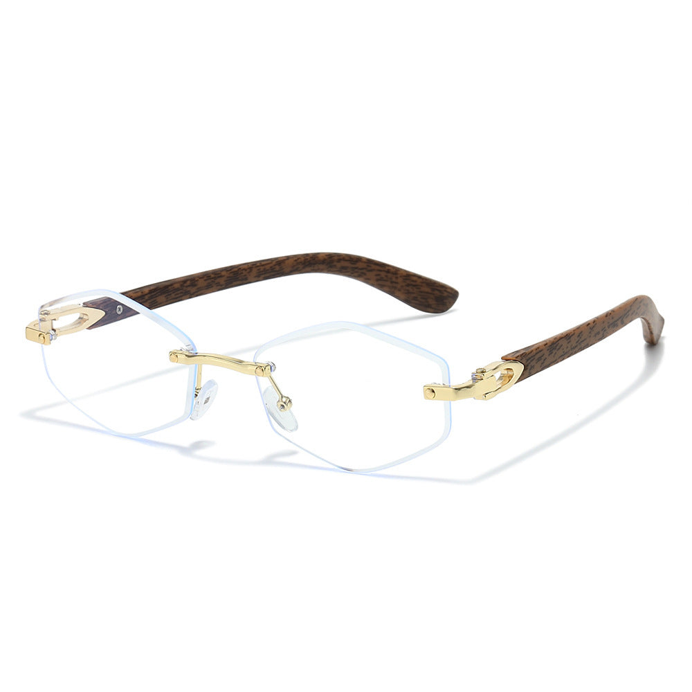 Futuristic Hexagonal Frame Sunglasses Stornfield