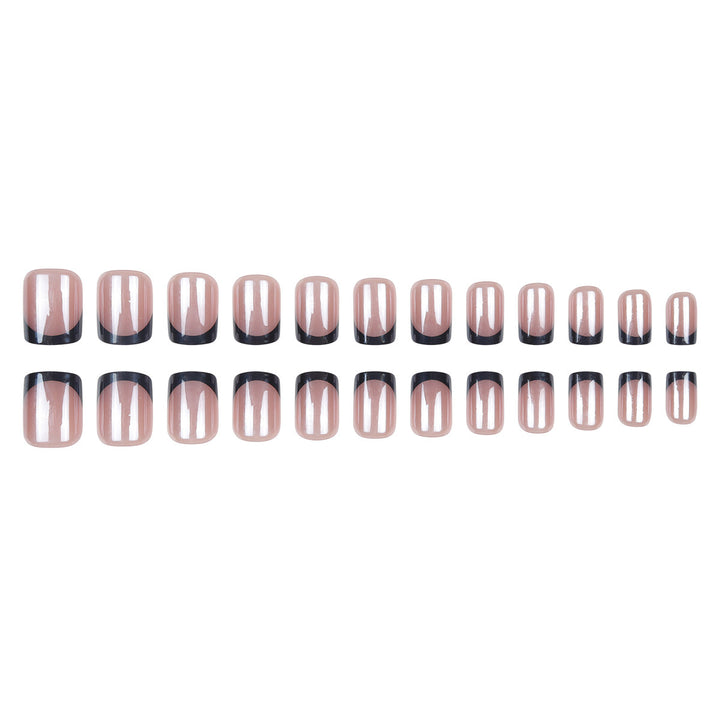 Elegant French Tip Press-On Nails Stornfield 1789085963
