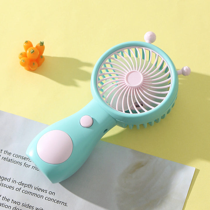 Women's portable hand fan with ergonomic design and quiet fan speeds Stornfield