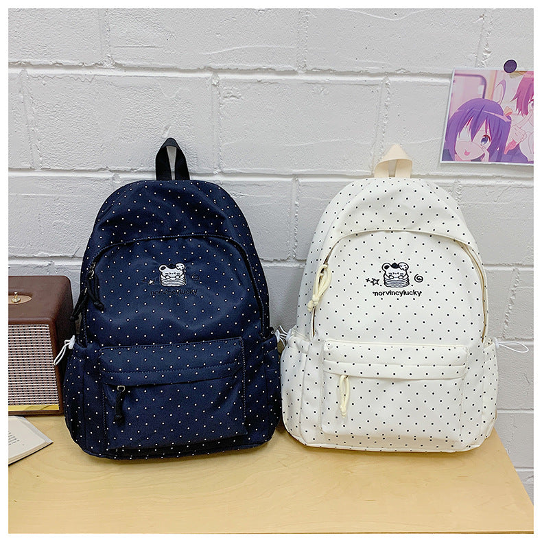 Playful Polka Dot Backpack Stornfield