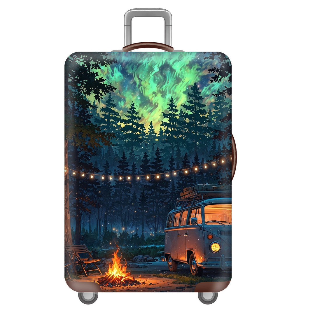 Unisex Hard Shell Suitcase with Dreamy Landscape Design Stornfield
