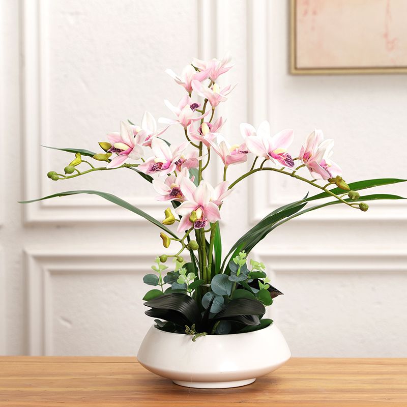 Decorative Faux Flower Arrangement