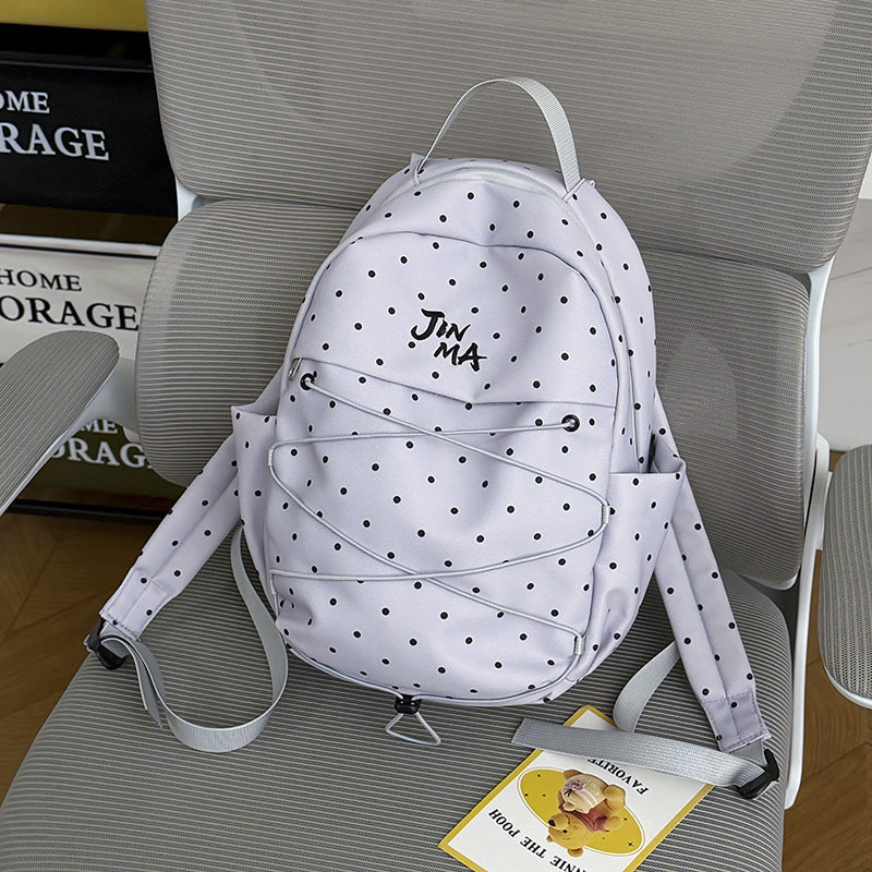 Polka Dot Casual Backpack Stornfield 1791205839