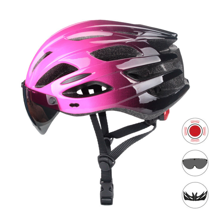 Aerodynamic Cycling Helmet with Integrated Visor Stornfield