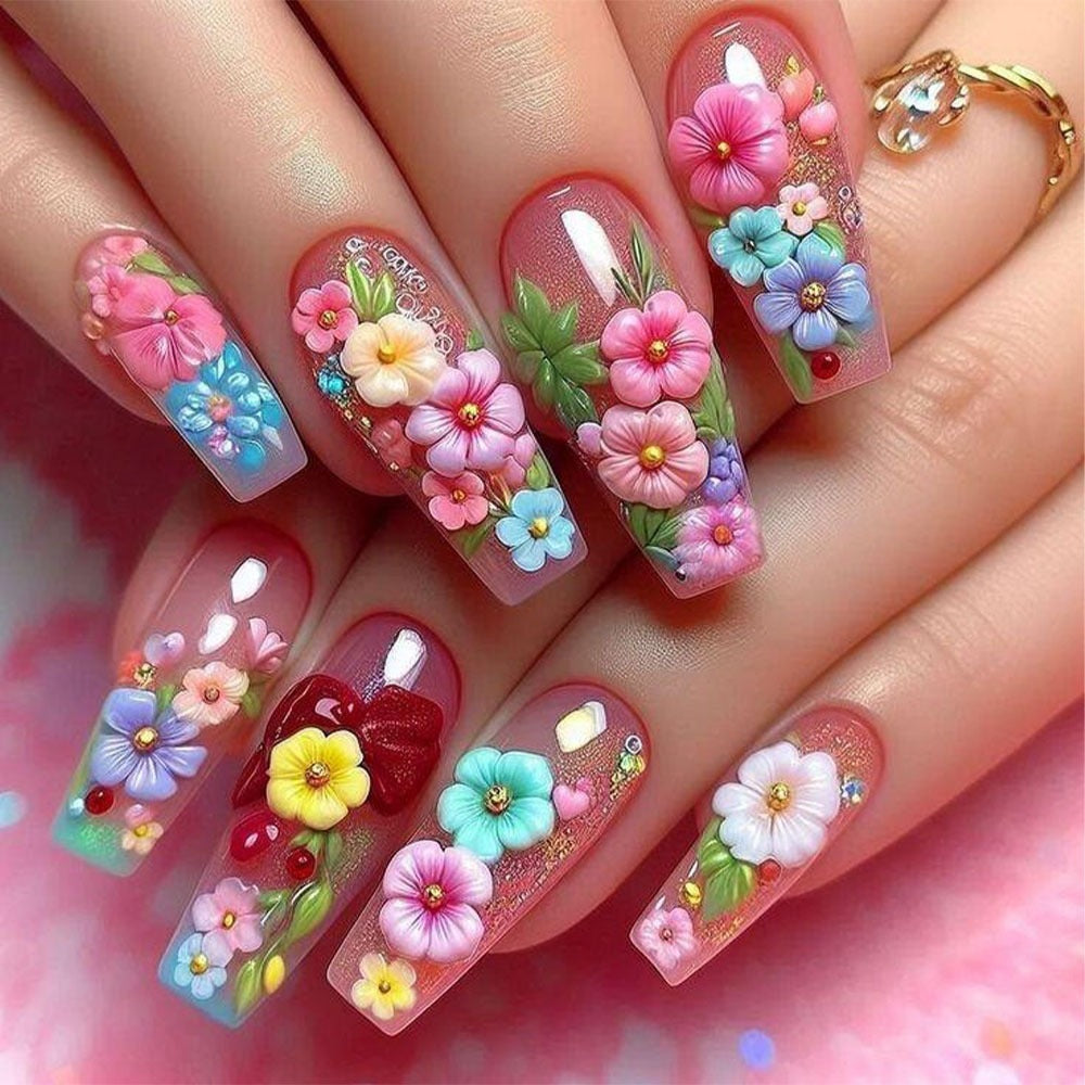 Artful 3D Nail Art Stornfield