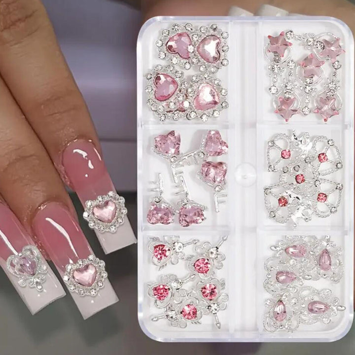 Decorative Nail Charms Set