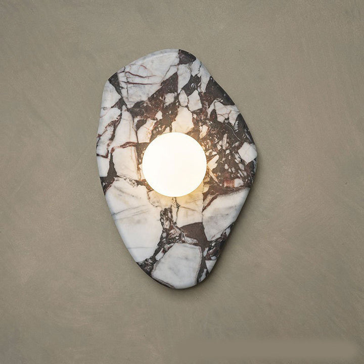Elegant Artistic Marble Wall Sconce