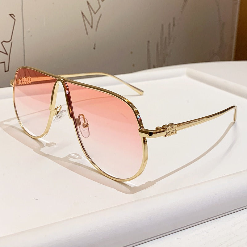 Men's Luxurious Oversized Aviator Sunglasses Stornfield