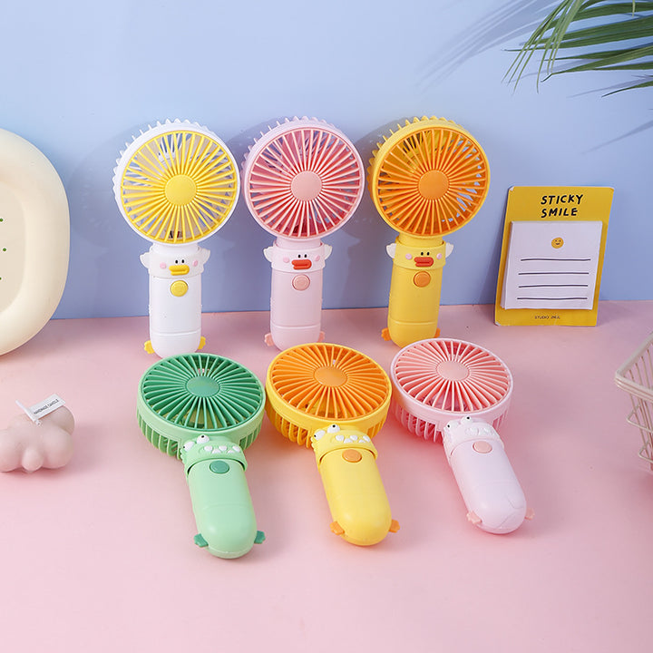 Unisex funny handheld fan with animal design and multiple speed settings Stornfield