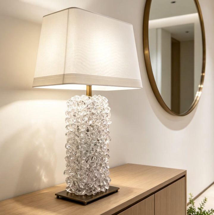 Artistic Crystal Table Lamp