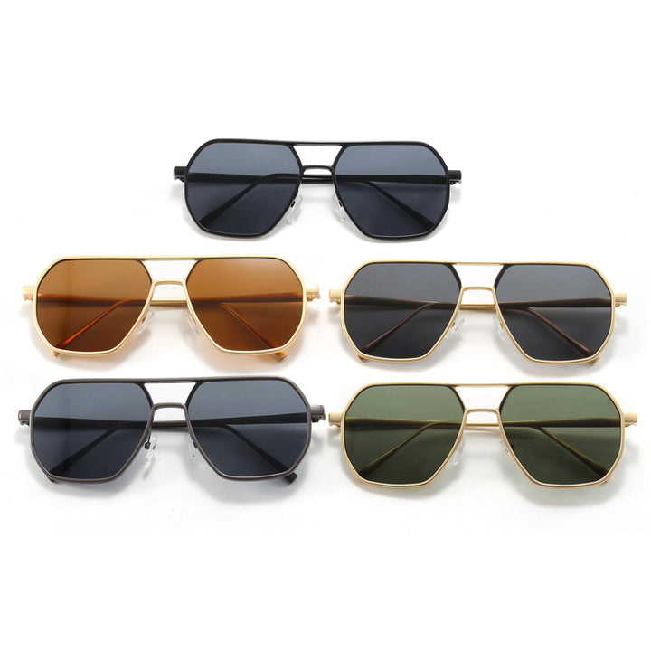 Women's trendy sunglasses with modern geometric frame Stornfield