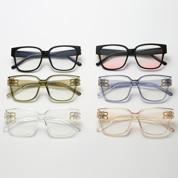 Women's fashionable square sunglasses with elegant logo Stornfield