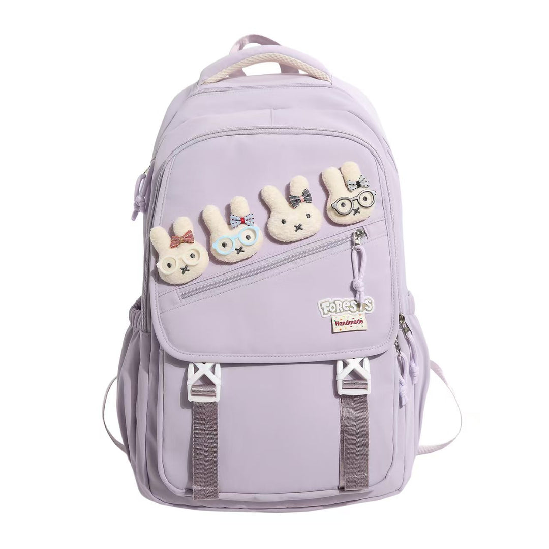 Cute Bunny Embroidered Backpack Stornfield