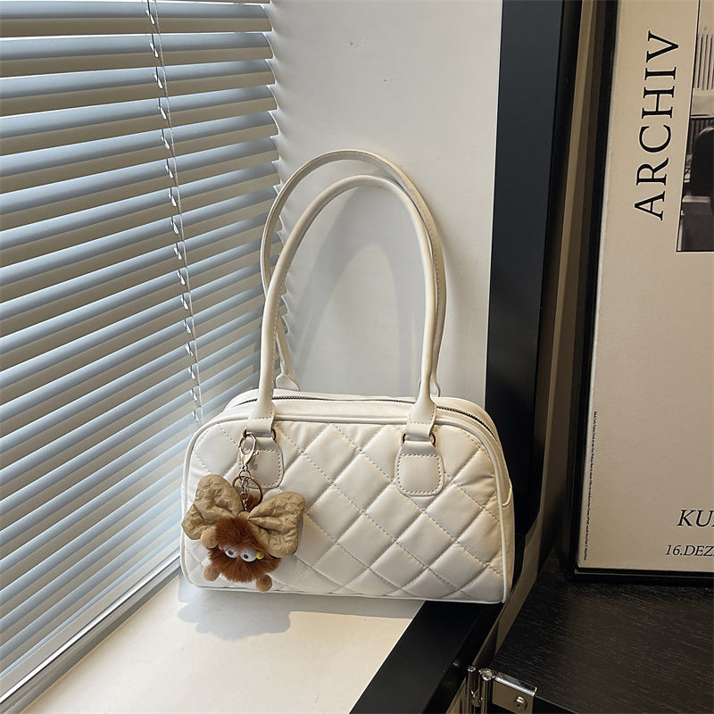 Quilted Faux Leather Handbag Stornfield