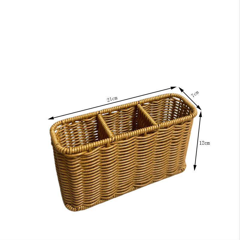Stylish Rectangular Woven Storage Organizer Stornfield