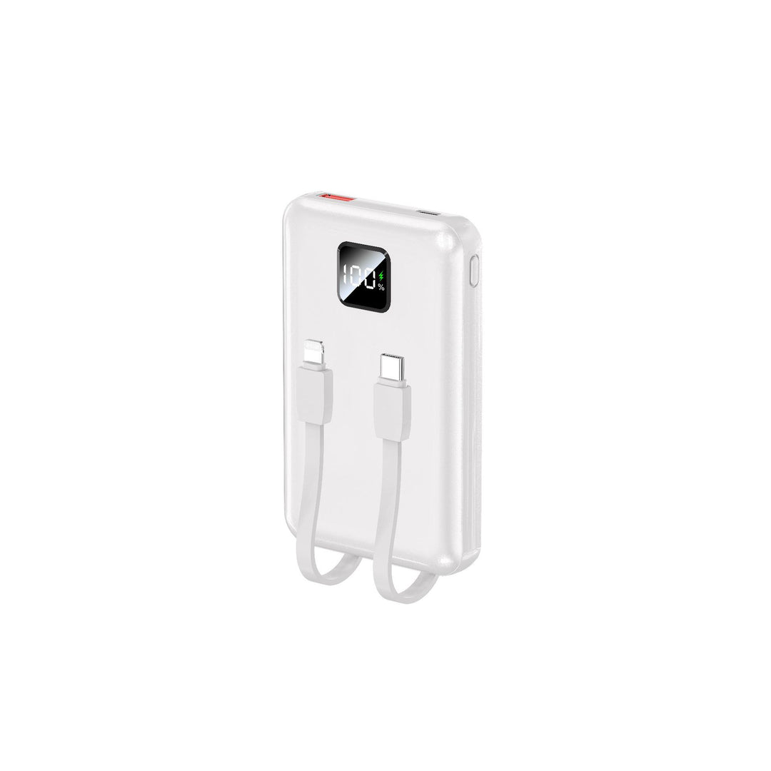 Portable power bank with integrated dual USB port and state-of-the-art LED display Stornfield