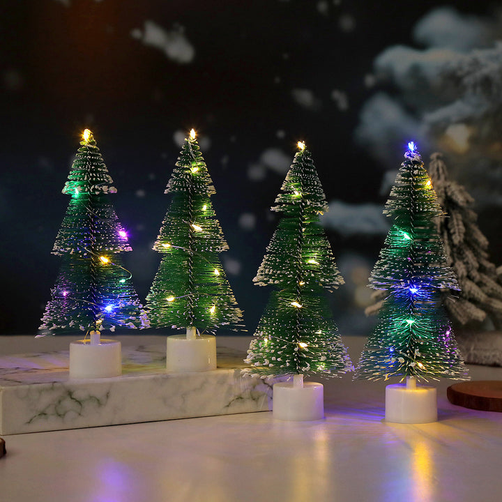 Christmas tree with LED lighting