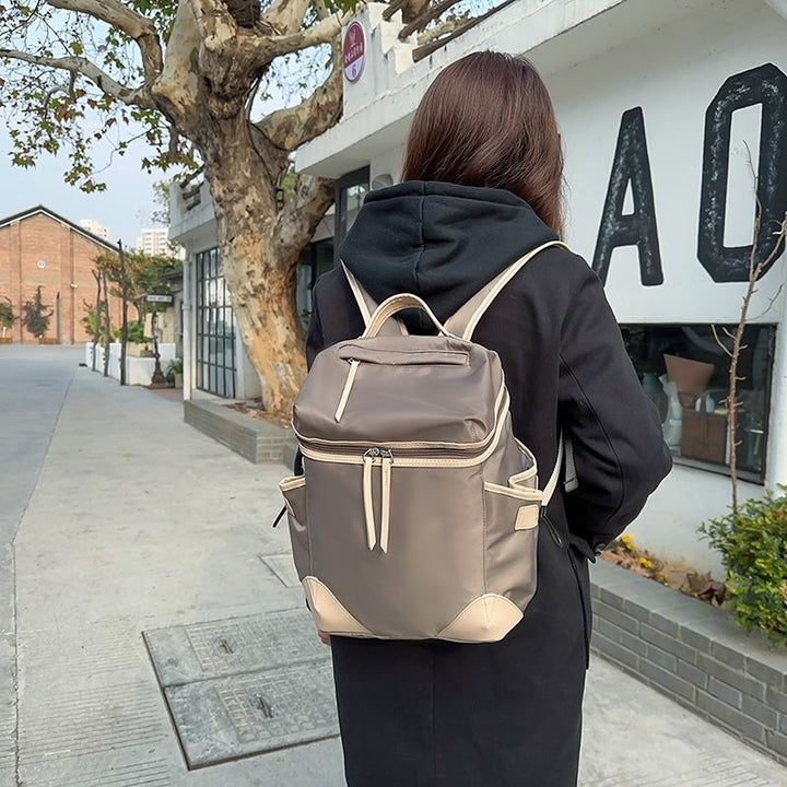 Multifunctional Backpack With Spacious Main Compartment And Side Mesh Pockets Stornfield