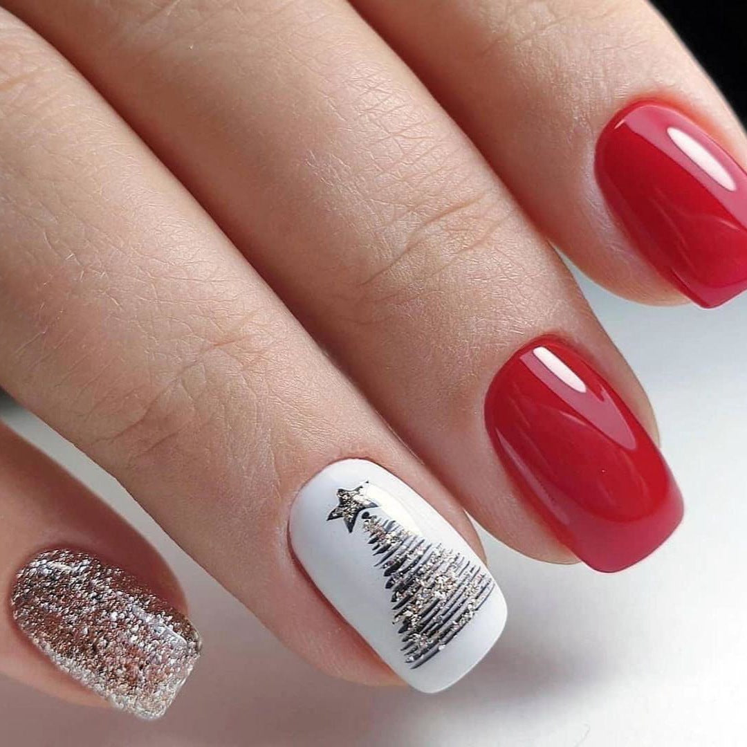 Festive Holiday Nail Art Set Stornfield