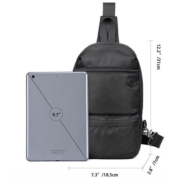 Lightweight Multi-Compartment Sling Bag Stornfield