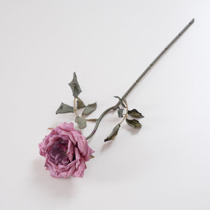 Realistic Silk Rose Stem
