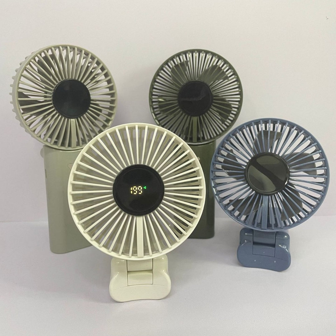 Unisex Portable Hand Fan with Ergonomic Grip Stornfield