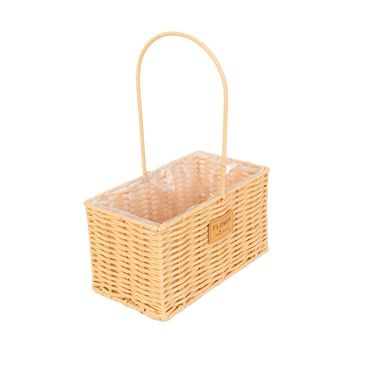 Decorative Wicker Storage Basket Stornfield