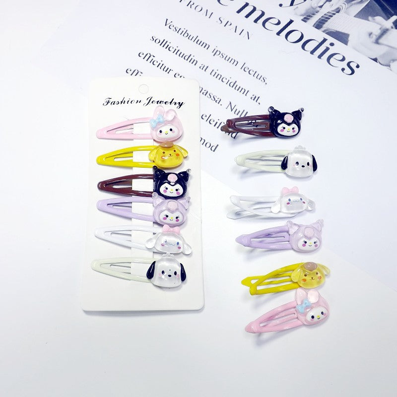 Cute animal motif hair clips Stornfield