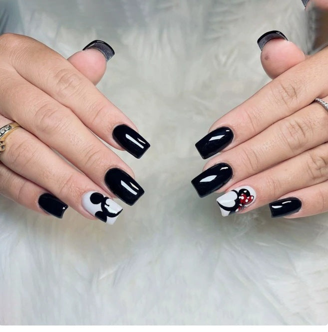 Artistic Themed Acrylic Nail Art Stornfield