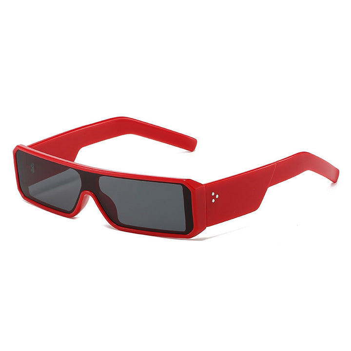Men's Bold Geometric Shield Sunglasses Stornfield
