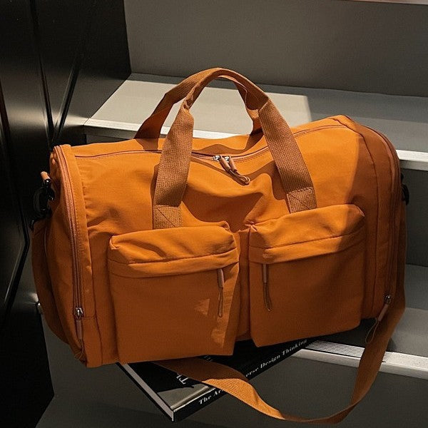 Multi-Pocket Gym Duffle Bag
