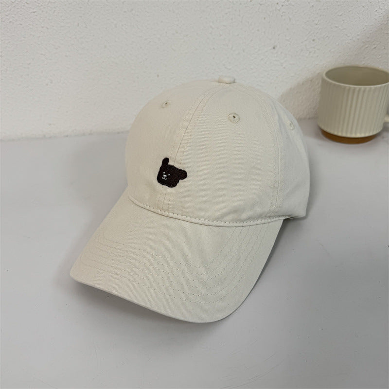 Women's Cute Embroidered Bear Cap Stornfield