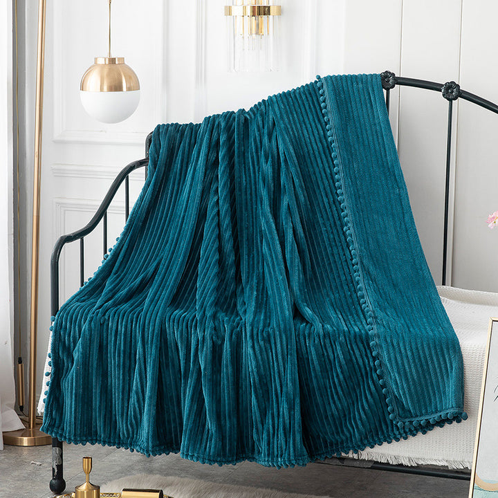 Women high-quality plush throw Stornfield